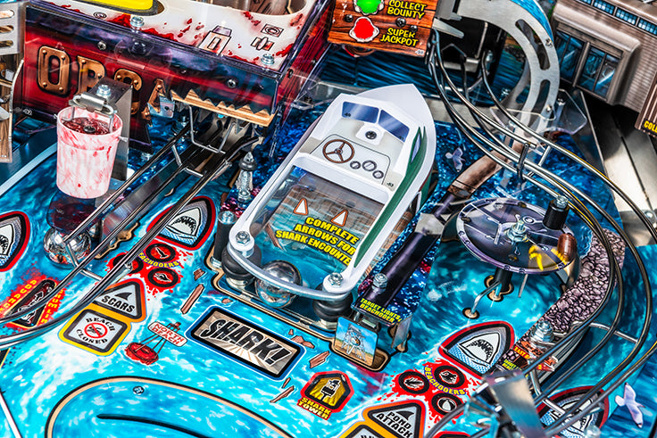 JAWS LIMITED Edition LE Flipper - STERN Pinball