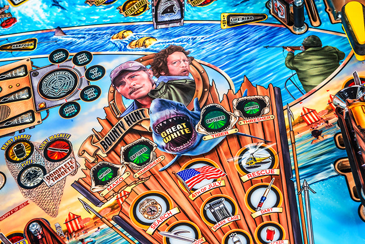 JAWS PREMIUM Edition Flipper - STERN Pinball