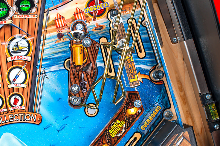 JAWS 50th ANNIVERSARY PREMIUM Edition Flipper - STERN Pinball