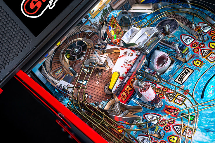 JAWS 50th ANNIVERSARY PREMIUM Edition Flipper - STERN Pinball