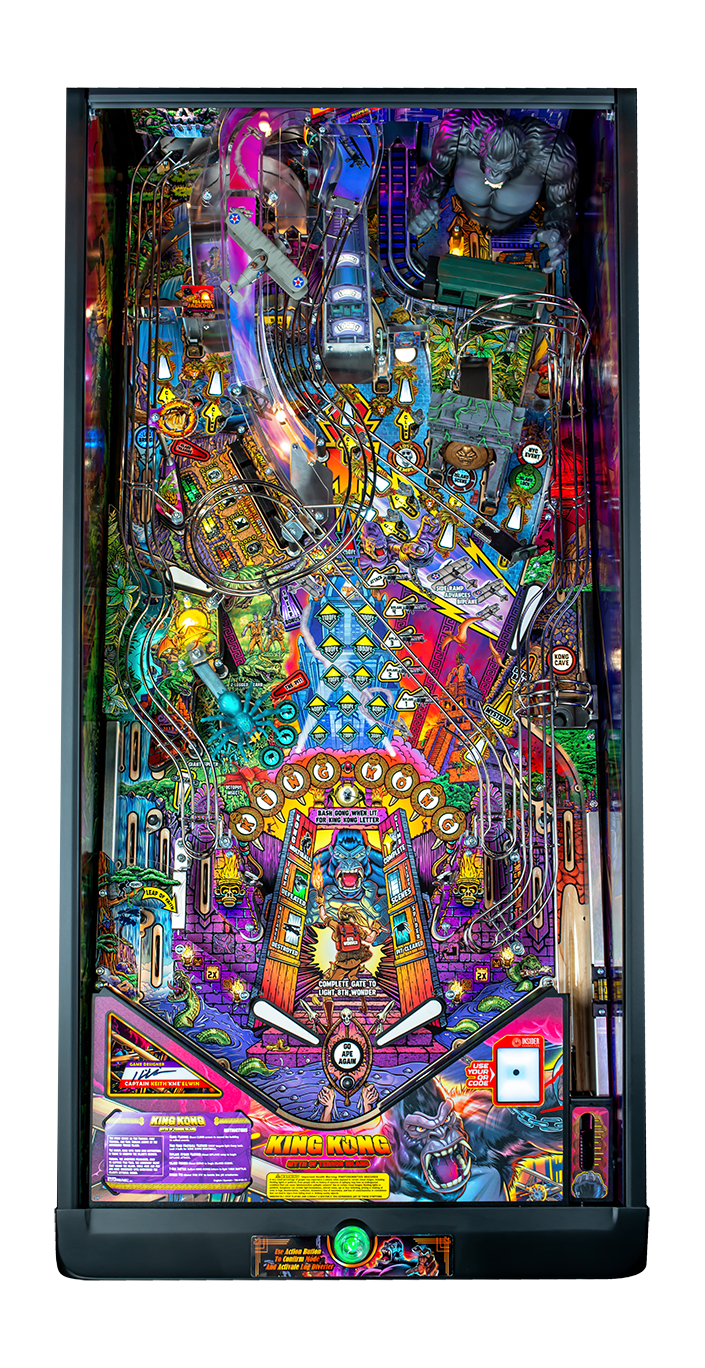 KING KONG Myth of Terror Island LIMITED Edition LE Flipper - STERN Pinball