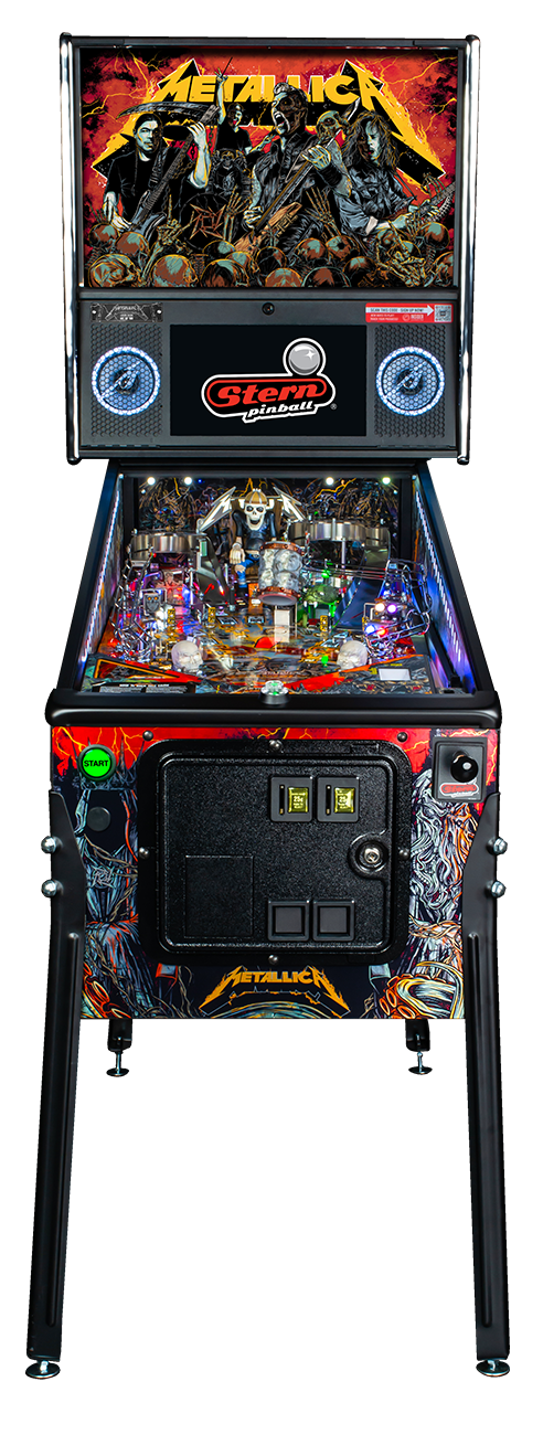 METALLICA REMASTERED - SOLD OUT! - LIMITED Edition LE Flipper - STERN Pinball