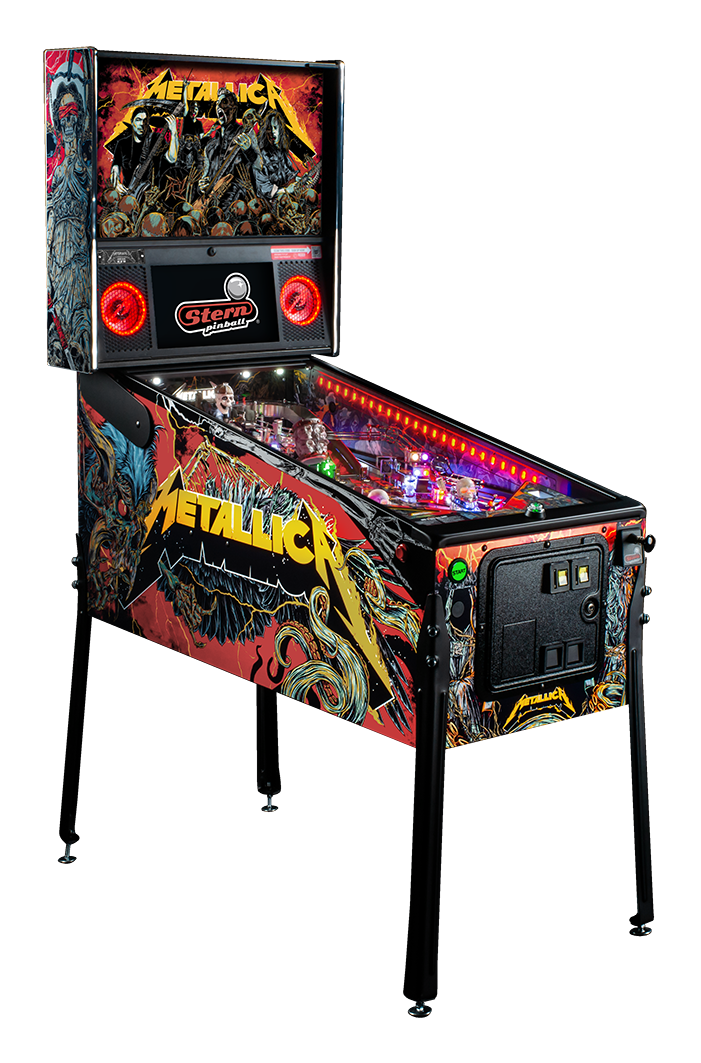 METALLICA REMASTERED - SOLD OUT! - LIMITED Edition LE Flipper - STERN Pinball
