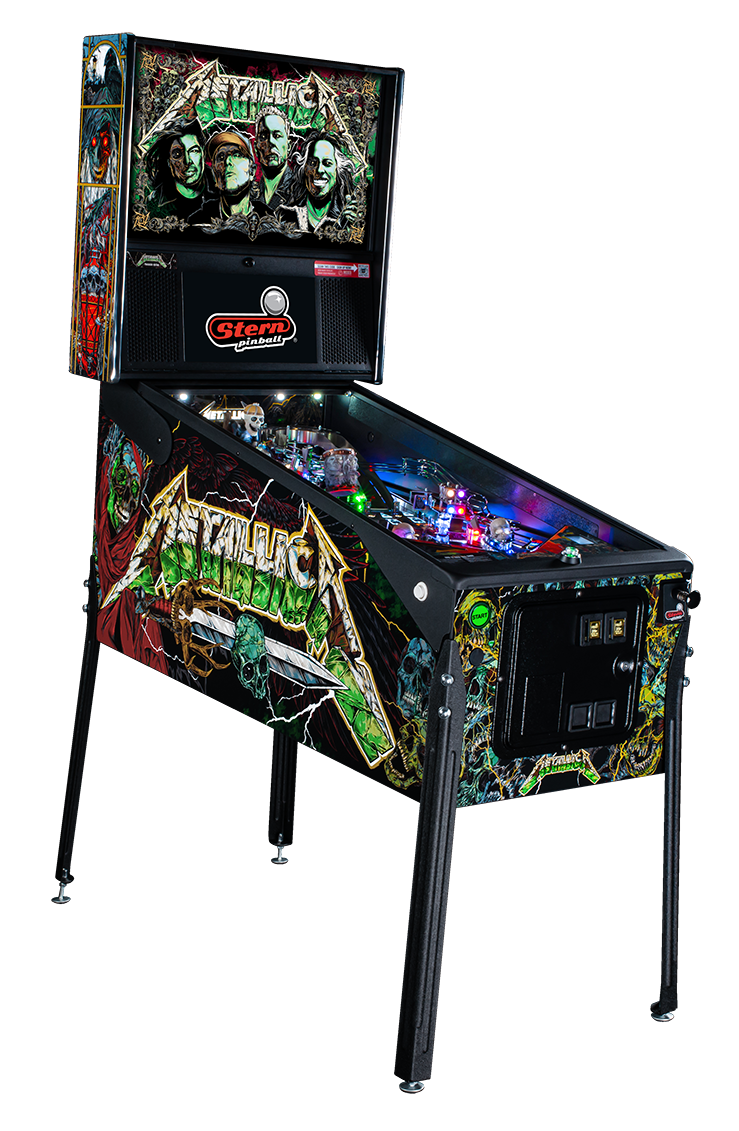 METALLICA REMASTERED PREMIUM Edition Flipper - STERN Pinball
