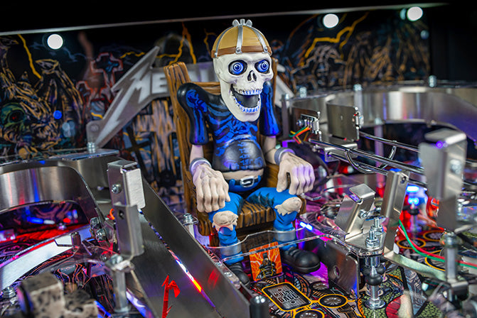 METALLICA REMASTERED PREMIUM Edition Flipper - STERN Pinball