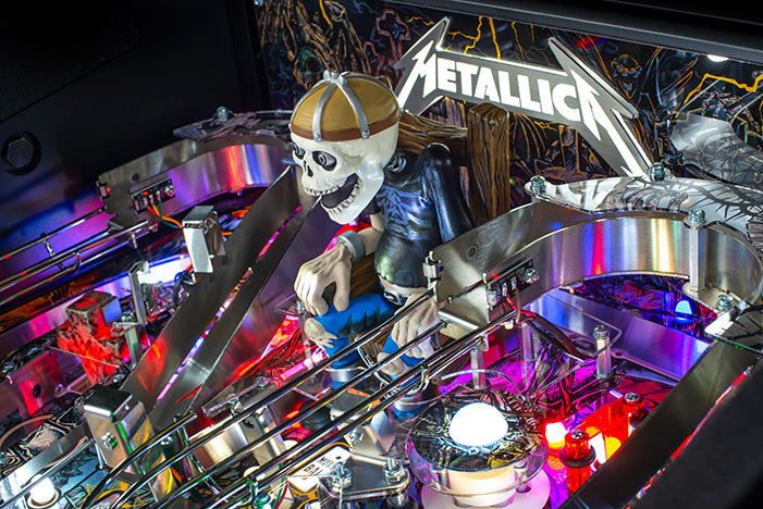 METALLICA REMASTERED PREMIUM Edition Flipper - STERN Pinball