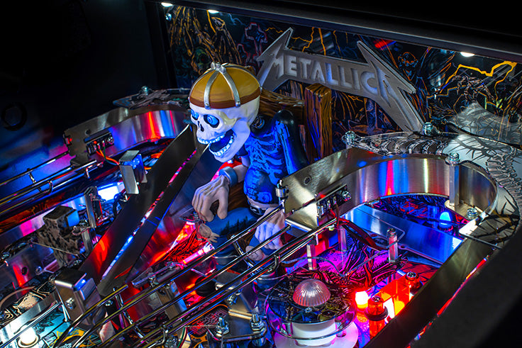 METALLICA REMASTERED PREMIUM Edition Flipper - STERN Pinball