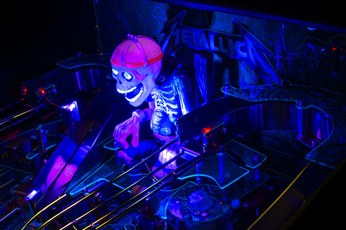 METALLICA REMASTERED PREMIUM Edition Flipper - STERN Pinball