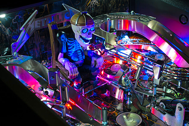 METALLICA REMASTERED PREMIUM Edition Flipper - STERN Pinball