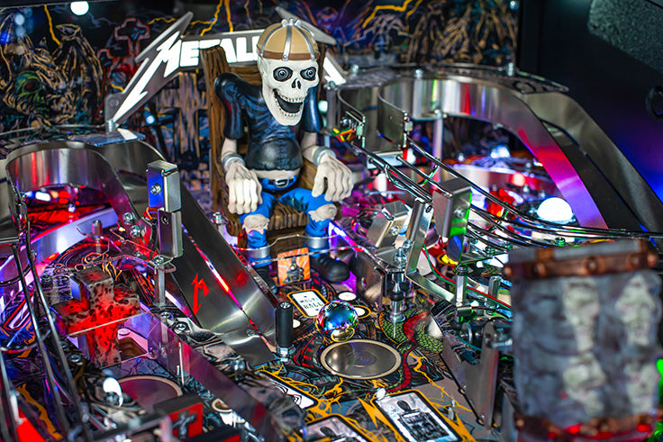 METALLICA REMASTERED PREMIUM Edition Flipper - STERN Pinball