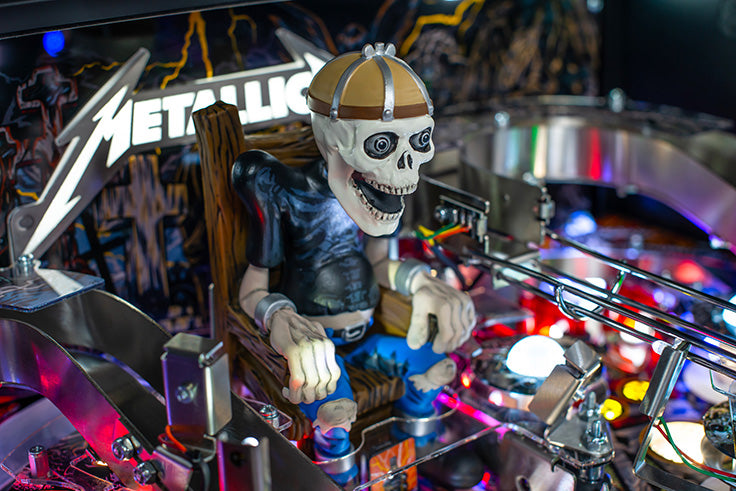 METALLICA REMASTERED PREMIUM Edition Flipper - STERN Pinball