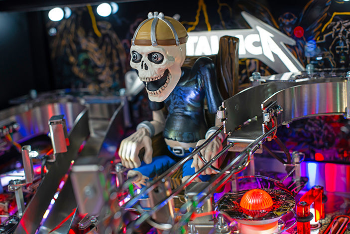 METALLICA REMASTERED PREMIUM Edition Flipper - STERN Pinball