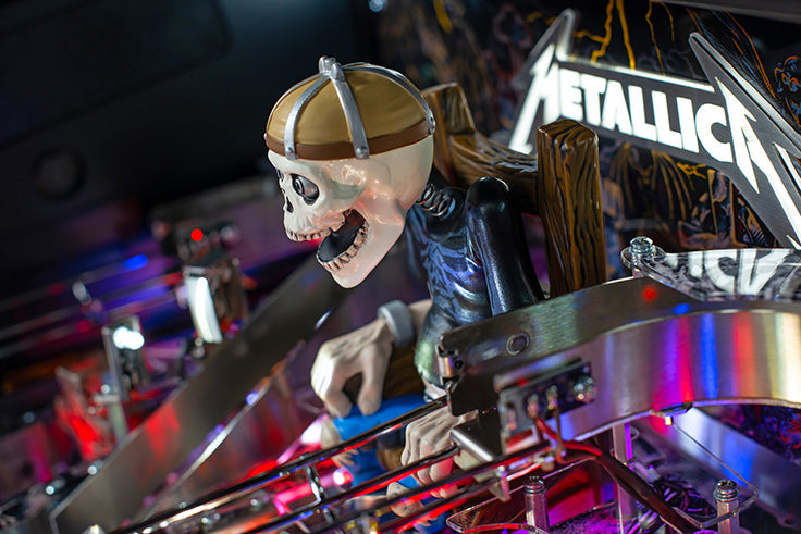 METALLICA REMASTERED PREMIUM Edition Flipper - STERN Pinball
