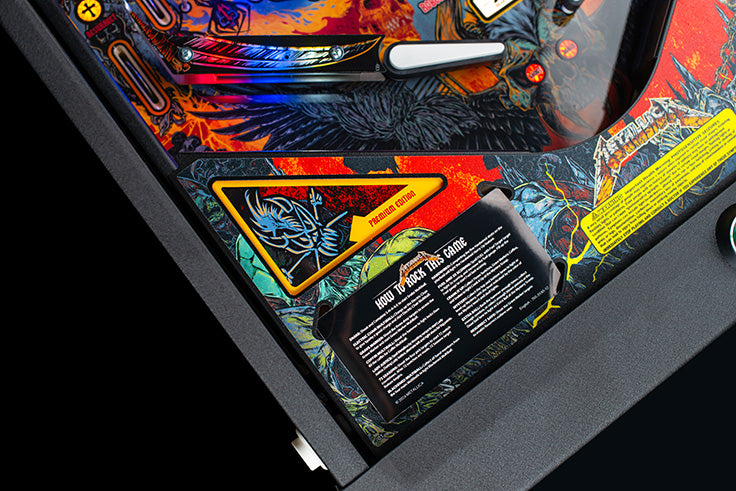 METALLICA REMASTERED PREMIUM Edition Flipper - STERN Pinball