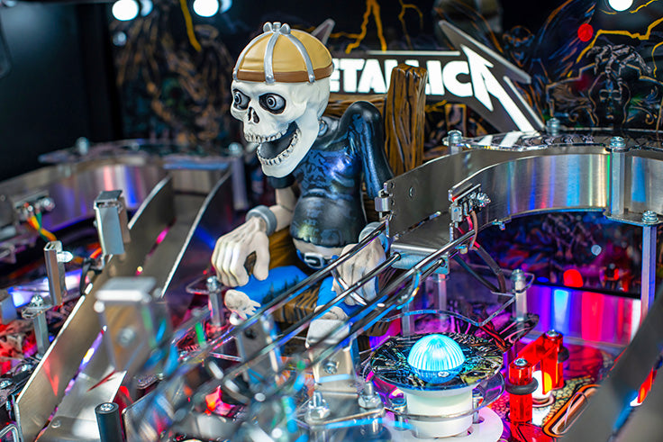 METALLICA REMASTERED PREMIUM Edition Flipper - STERN Pinball