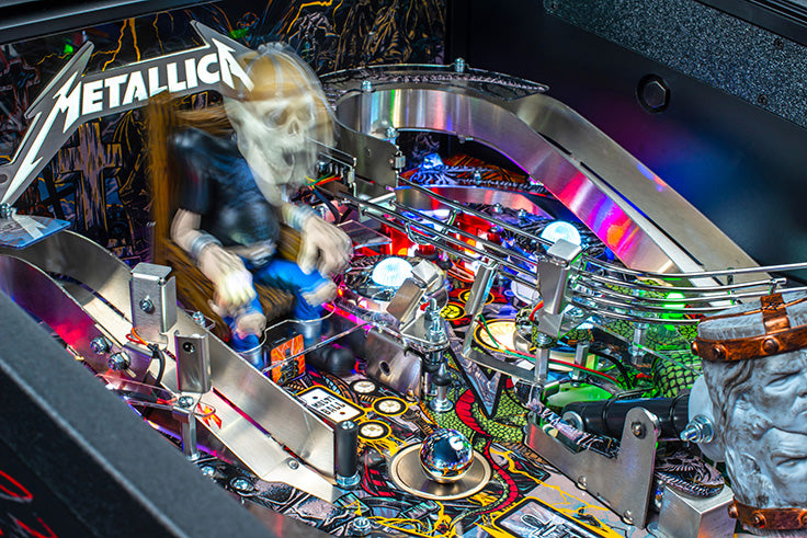 METALLICA REMASTERED PREMIUM Edition Flipper - STERN Pinball