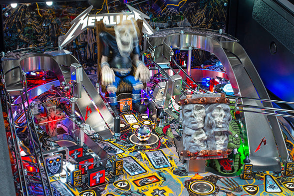 METALLICA REMASTERED PREMIUM Edition Flipper - STERN Pinball