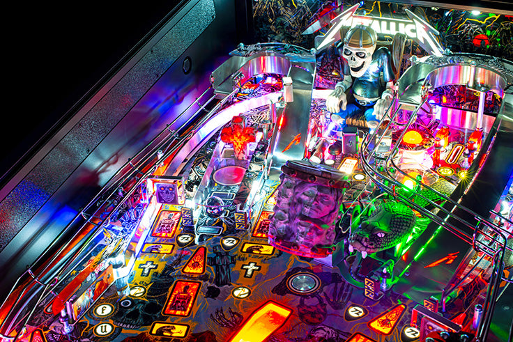 METALLICA REMASTERED PREMIUM Edition Flipper - STERN Pinball