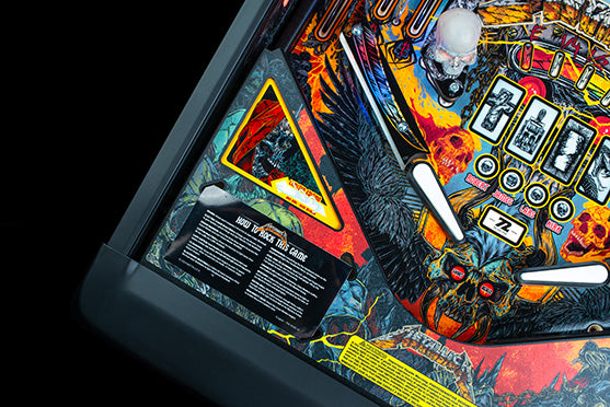 METALLICA REMASTERED - SOLD OUT! - LIMITED Edition LE Flipper - STERN Pinball