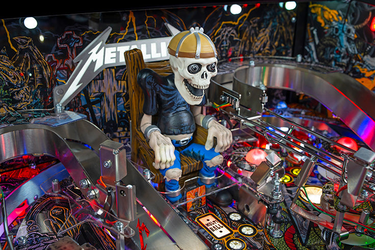 METALLICA REMASTERED - SOLD OUT! - LIMITED Edition LE Flipper - STERN Pinball