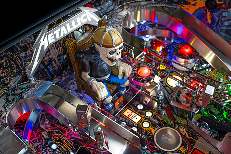 METALLICA REMASTERED - SOLD OUT! - LIMITED Edition LE Flipper - STERN Pinball