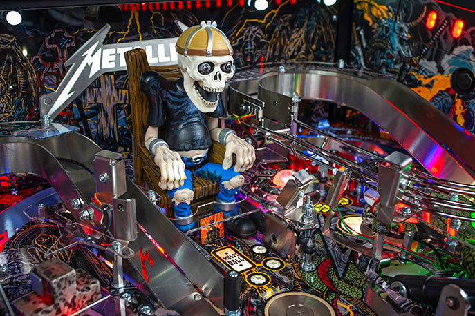 METALLICA REMASTERED - SOLD OUT! - LIMITED Edition LE Flipper - STERN Pinball