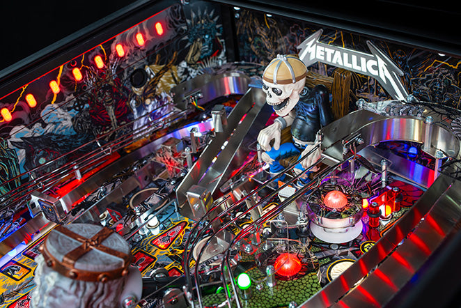 METALLICA REMASTERED - SOLD OUT! - LIMITED Edition LE Flipper - STERN Pinball