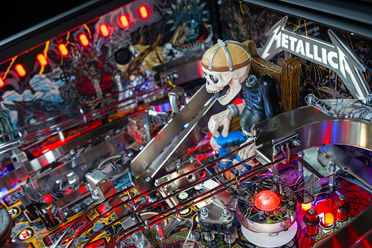METALLICA REMASTERED - SOLD OUT! - LIMITED Edition LE Flipper - STERN Pinball