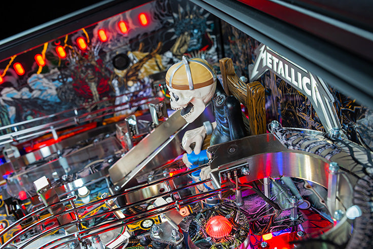 METALLICA REMASTERED - SOLD OUT! - LIMITED Edition LE Flipper - STERN Pinball