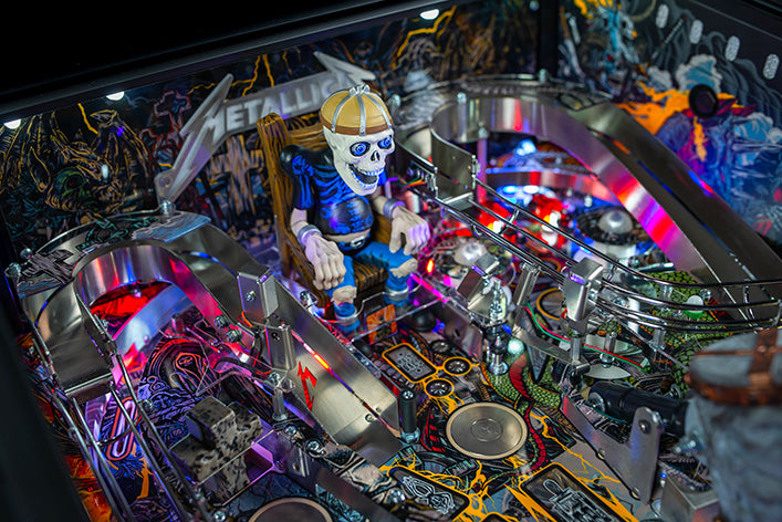 METALLICA REMASTERED - SOLD OUT! - LIMITED Edition LE Flipper - STERN Pinball