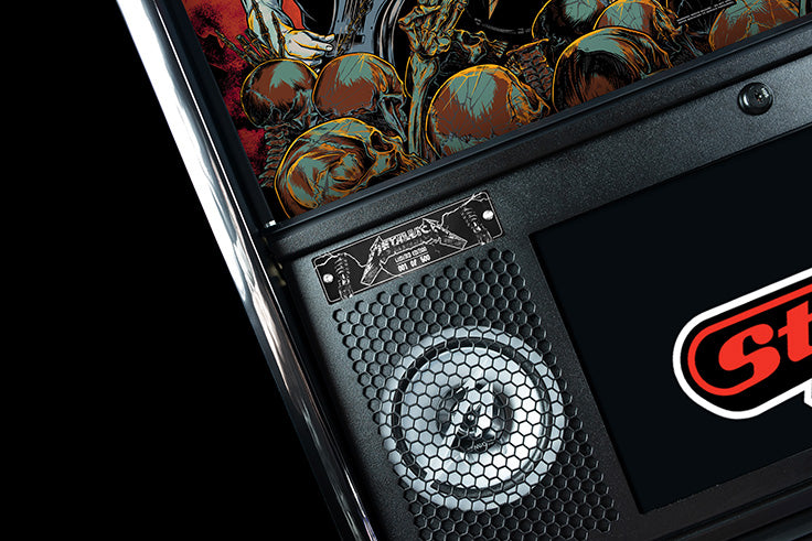 METALLICA REMASTERED - SOLD OUT! - LIMITED Edition LE Flipper - STERN Pinball