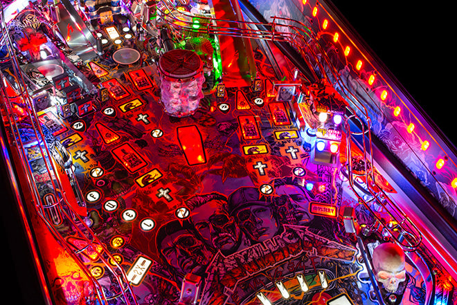 METALLICA REMASTERED - SOLD OUT! - LIMITED Edition LE Flipper - STERN Pinball