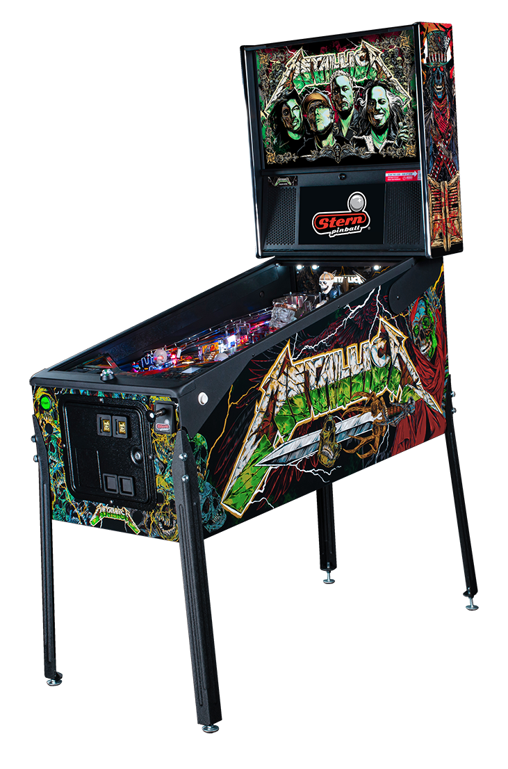 METALLICA REMASTERED PREMIUM Edition Flipper - STERN Pinball
