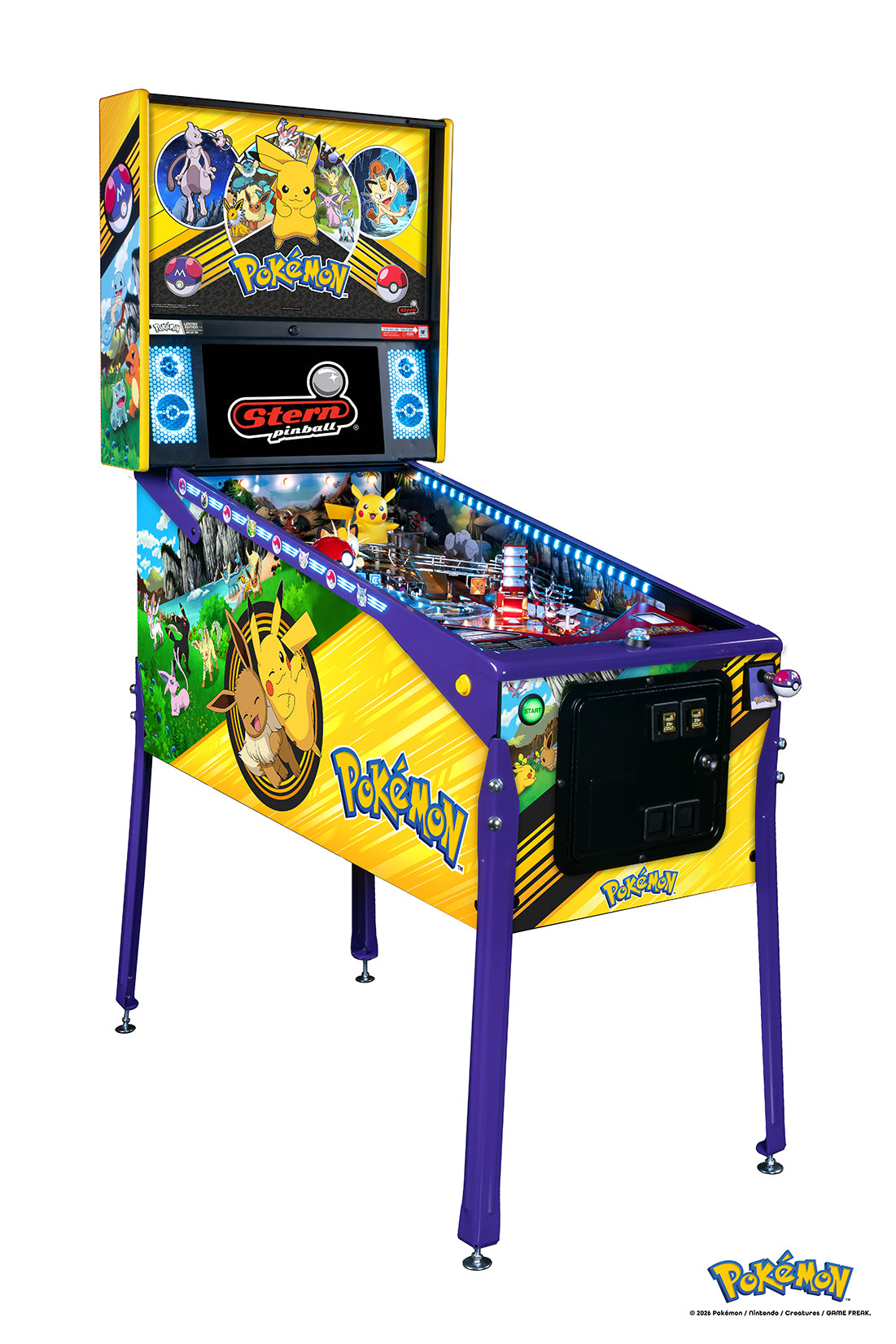 POKEMON LE Limited Edition Flipper - STERN Pinball