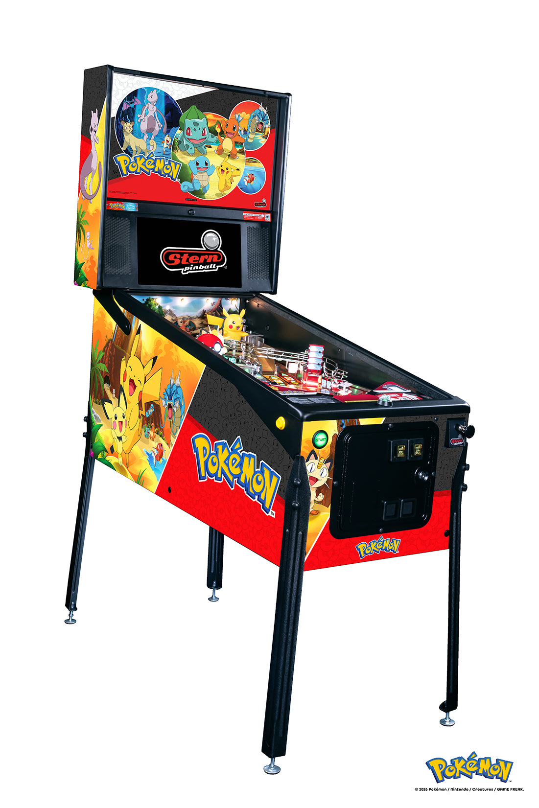POKEMON PRO Edition Flipper - STERN Pinball