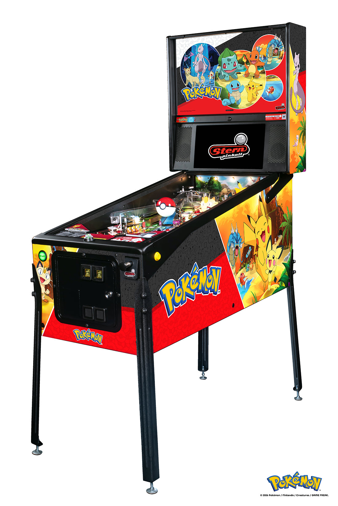 POKEMON PRO Edition Flipper - STERN Pinball