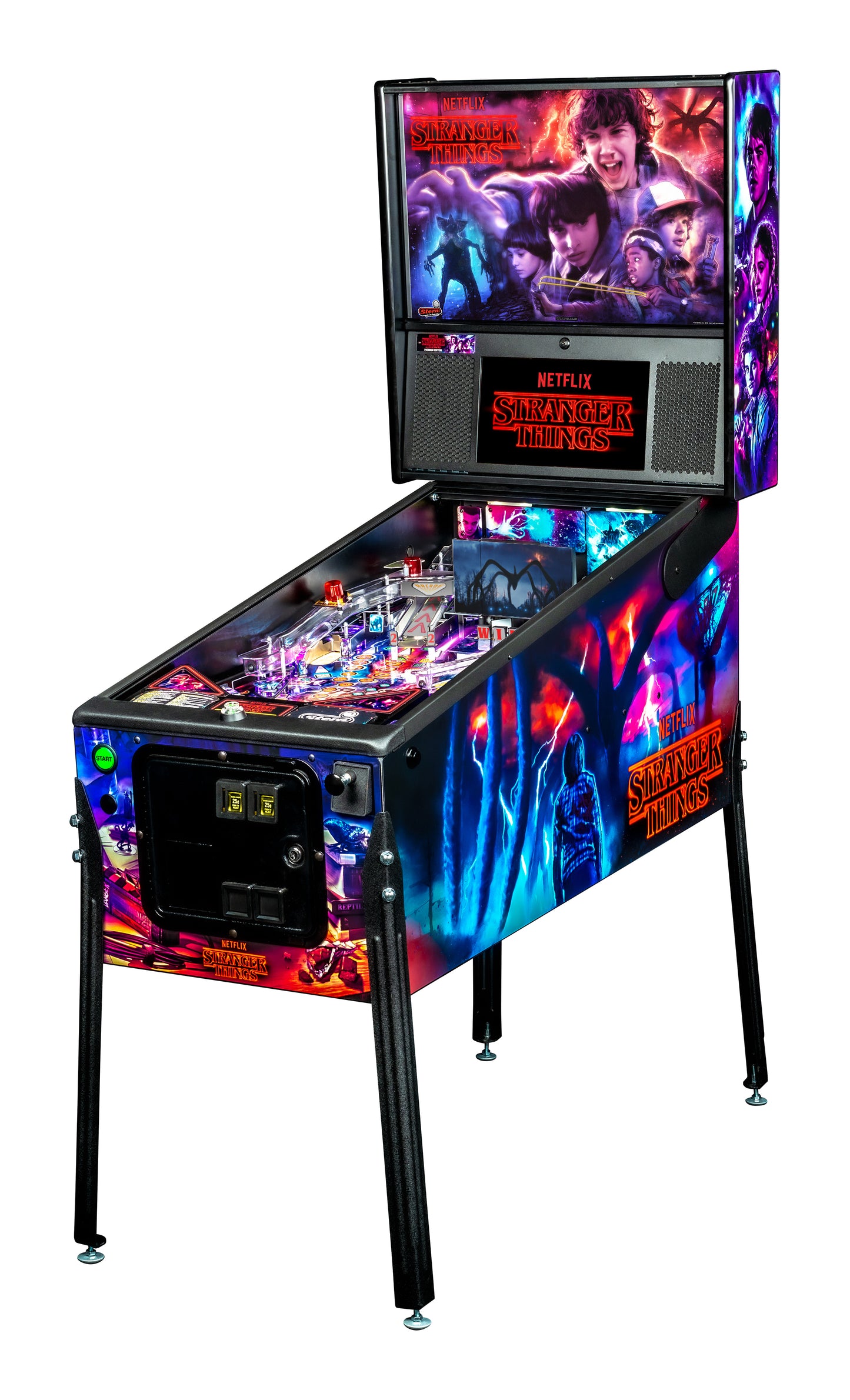 STRANGER THINGS PREMIUM Edition Flipper - STERN Pinball
