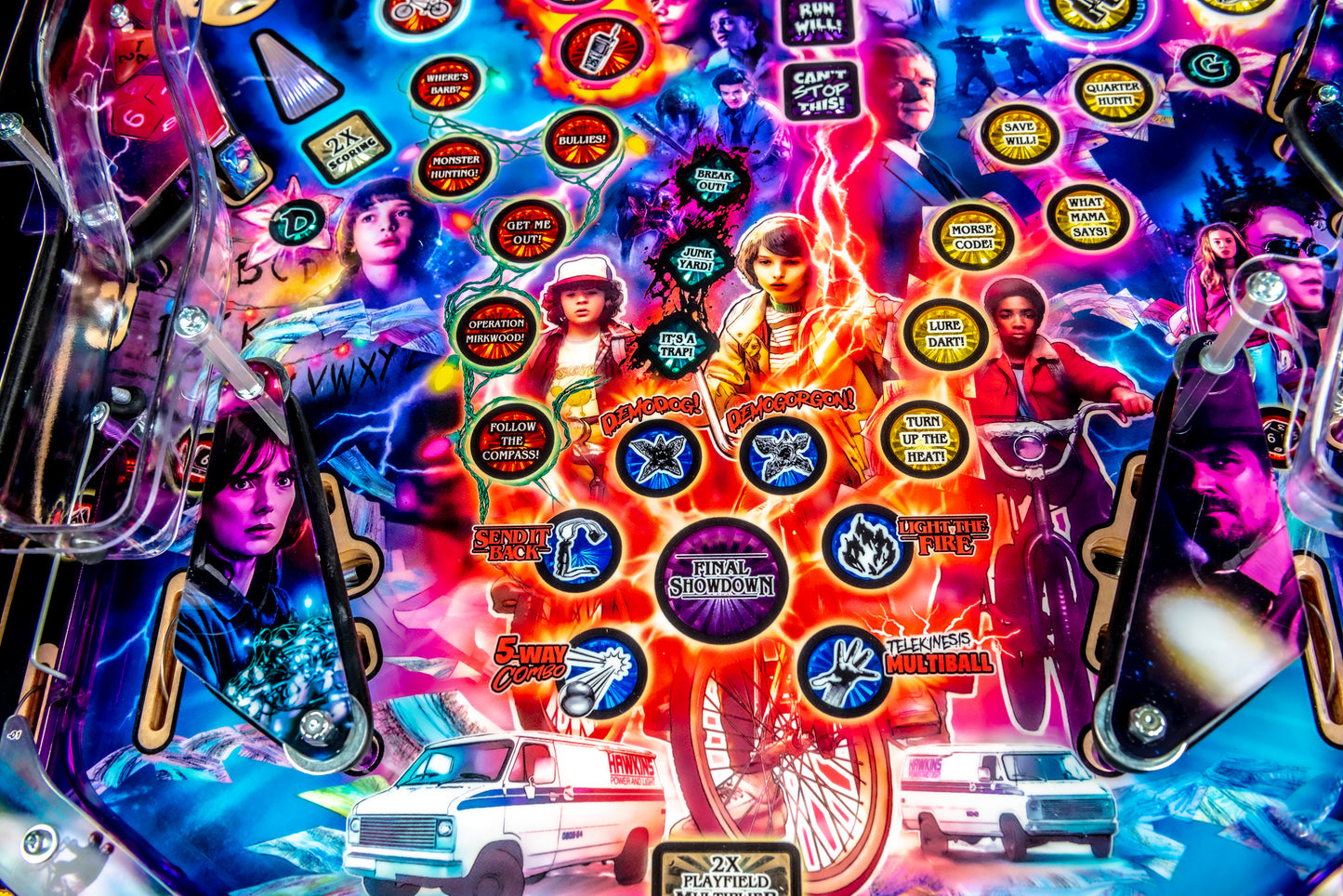 STRANGER THINGS PREMIUM Edition Flipper - STERN Pinball