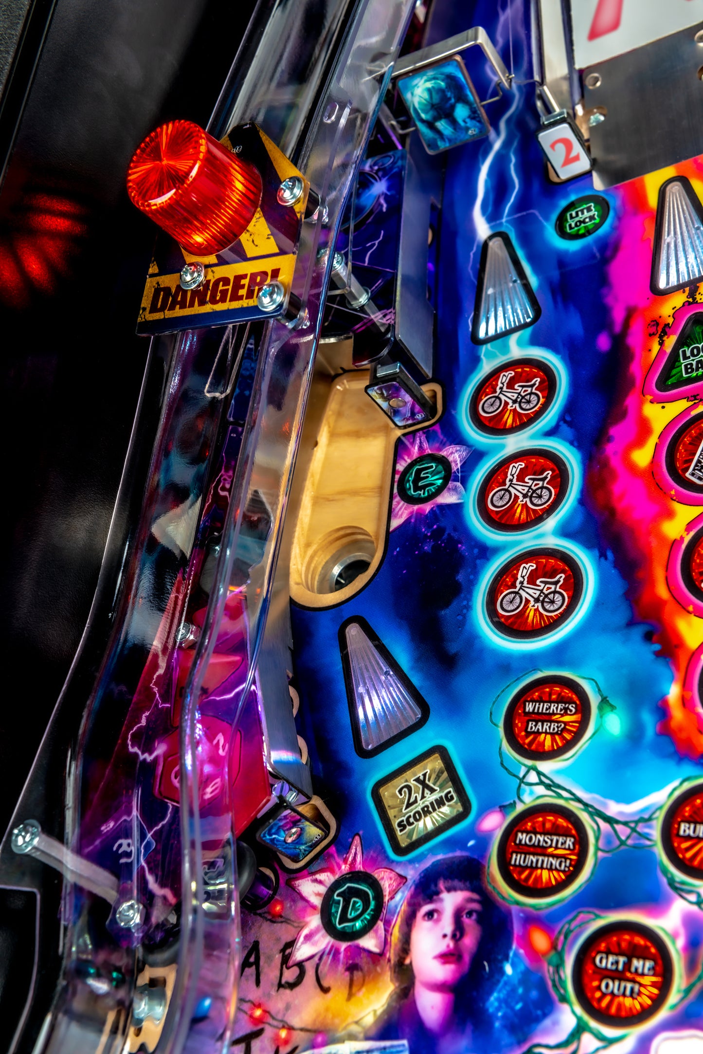STRANGER THINGS PREMIUM Edition Flipper - STERN Pinball