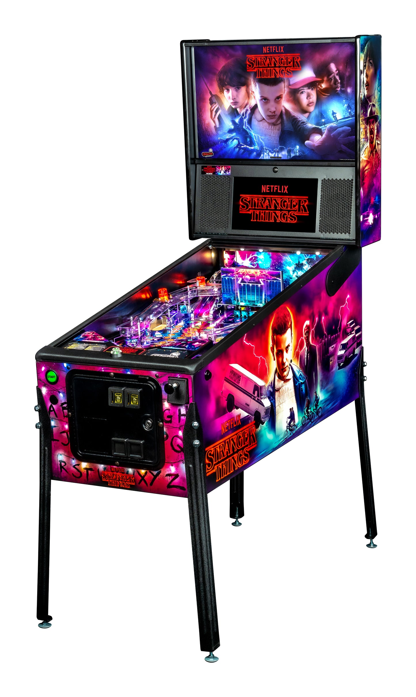 STRANGER THINGS PRO Edition Flipper - STERN Pinball
