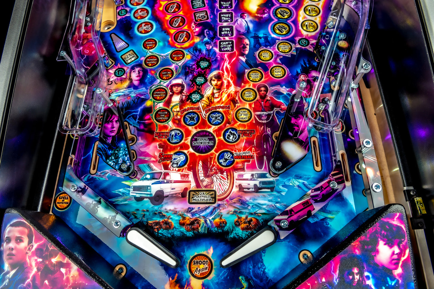 STRANGER THINGS PRO Edition Flipper - STERN Pinball