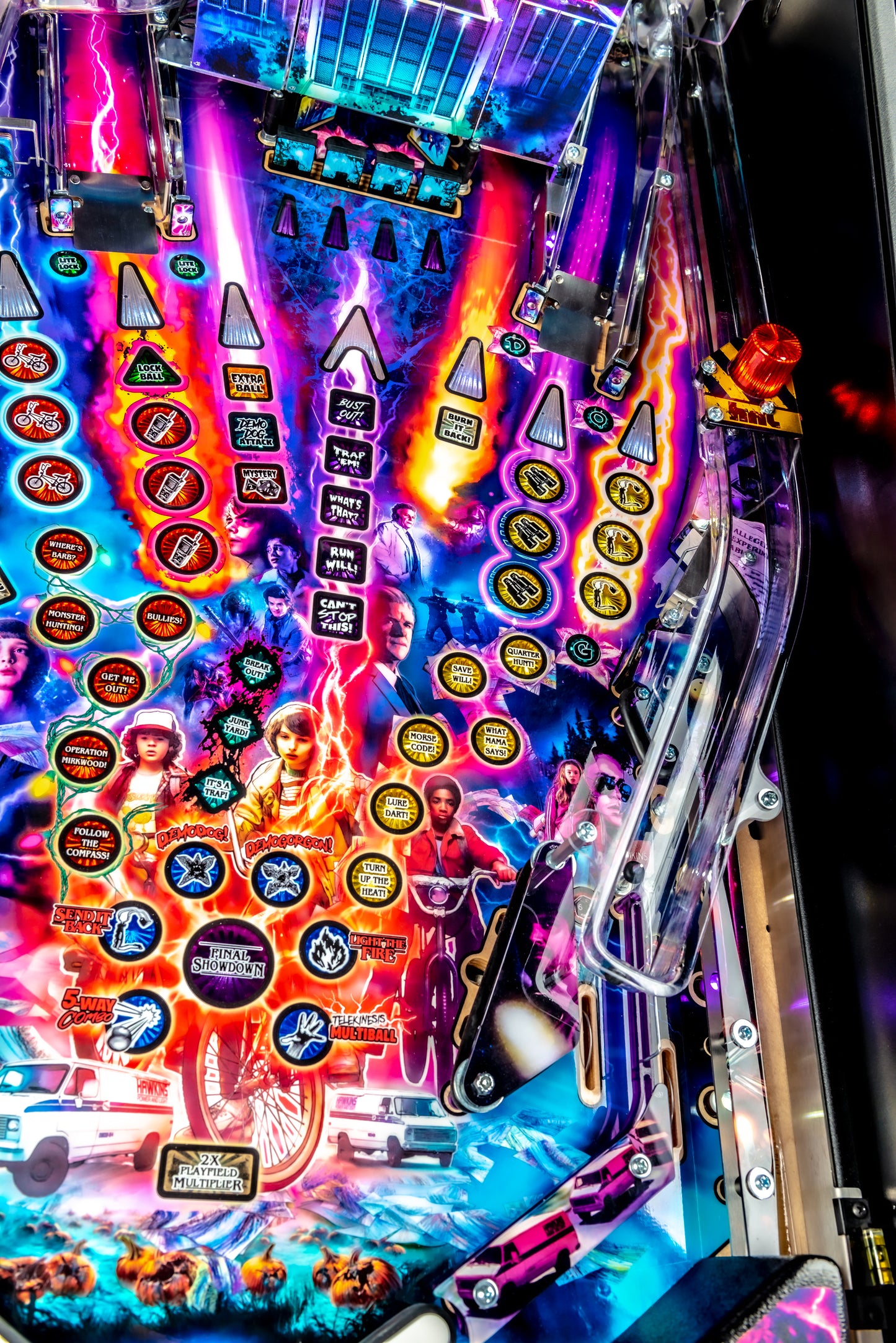 STRANGER THINGS PRO Edition Flipper - STERN Pinball