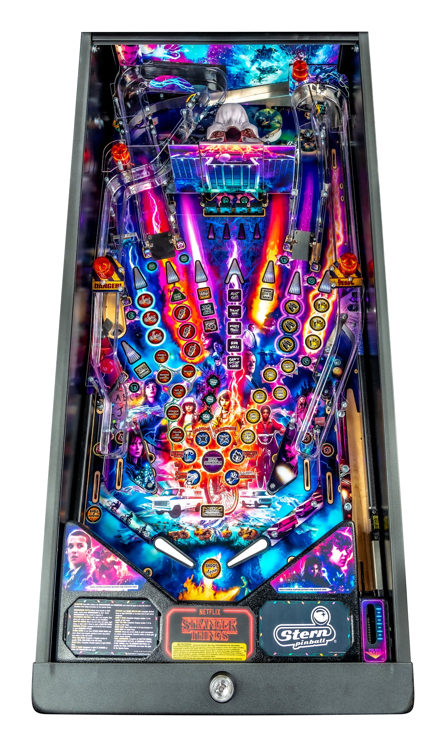 STRANGER THINGS PRO Edition Flipper - STERN Pinball