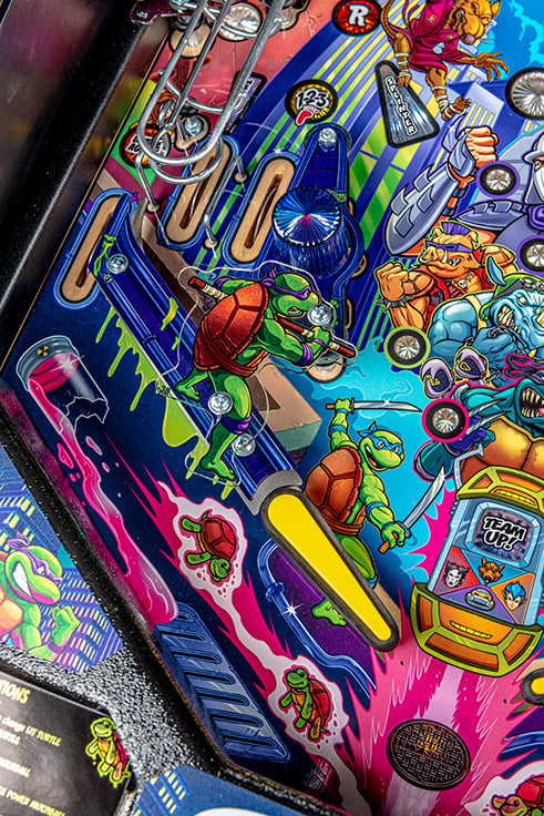 THE MUTANT NINJA TURTLES PRO Edition Flipper - STERN Pinball