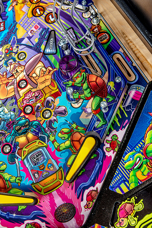 THE MUTANT NINJA TURTLES PRO Edition Flipper - STERN Pinball