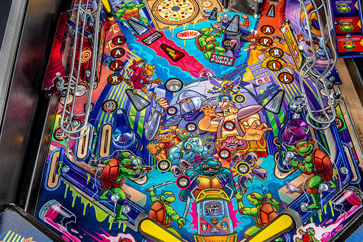THE MUTANT NINJA TURTLES PRO Edition Flipper - STERN Pinball