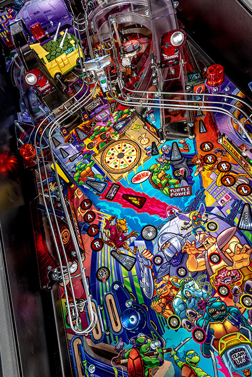THE MUTANT NINJA TURTLES PRO Edition Flipper - STERN Pinball