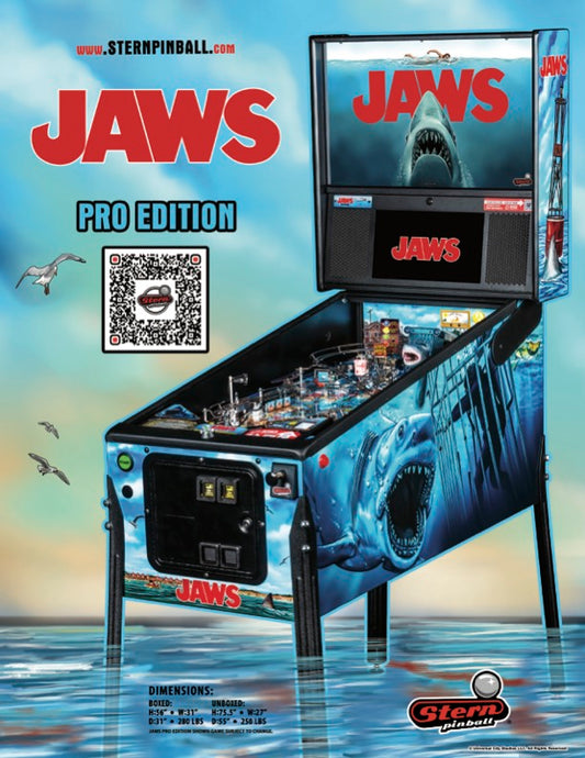 JAWS PRO Edition Flipper - STERN Pinball