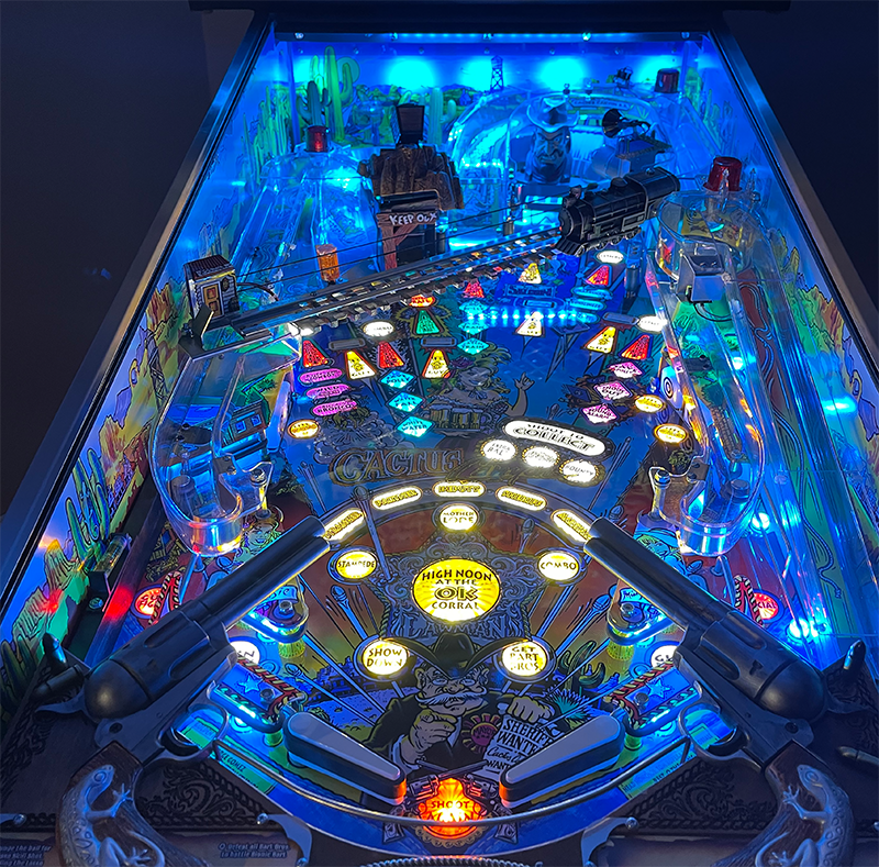 CACTUS CANYON SPECIAL Edition Plus SE+ Flipper - Chicago Gaming Company Pinball CGC Pinball