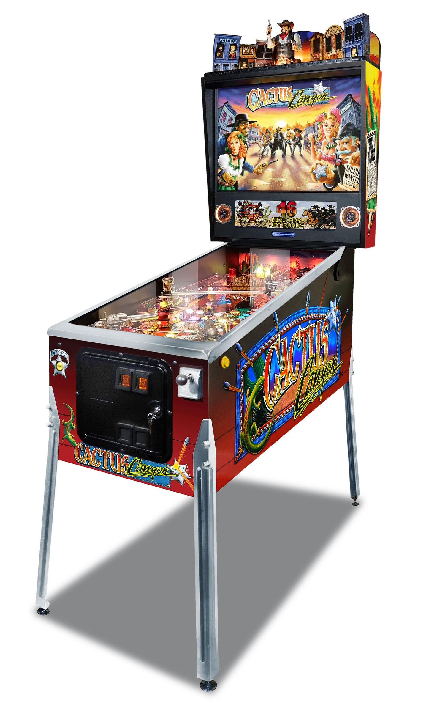 CACTUS CANYON SPECIAL Edition Plus SE+ Flipper - Chicago Gaming Company Pinball CGC Pinball